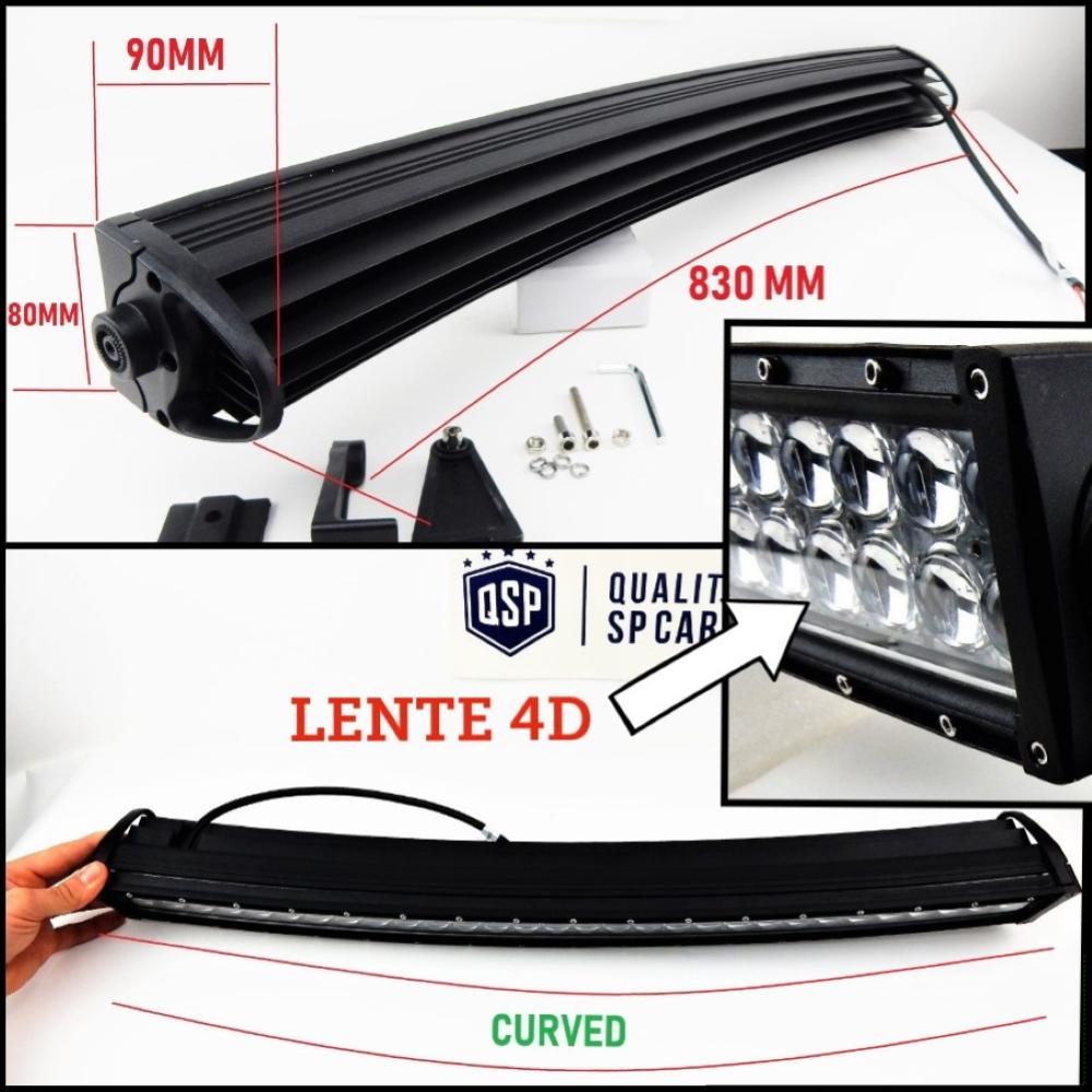 1 Curved Led Light Bar 6000K for MINI Off-Road 83 CM Adjustable Spot Light
