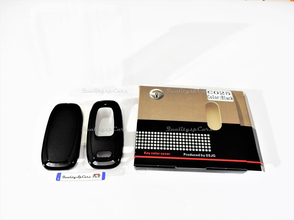 Coque Rigide Clé Télécommande NOIR métallique pour Audi A5 (B9/8W6) Housse  de Protection en Abs Thermique