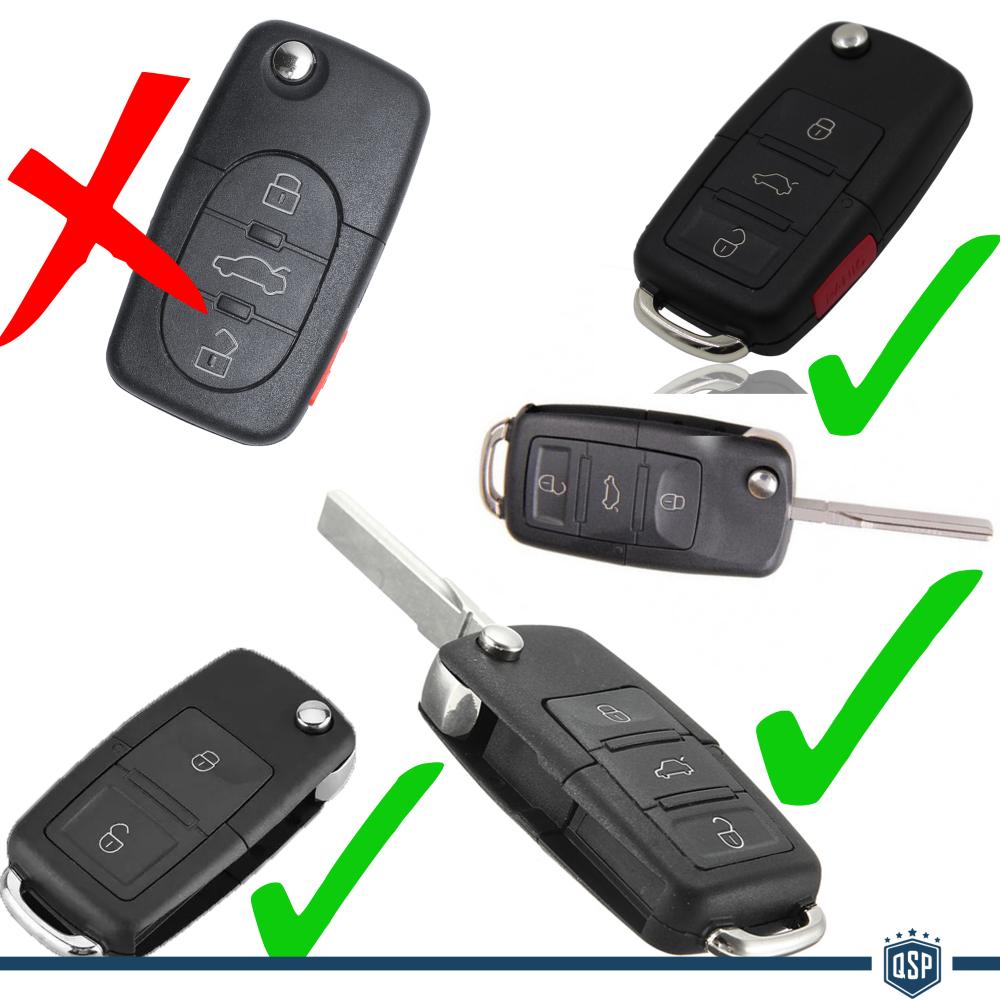 Schlüssel Gehäuse VW Passat Fernbedienung – A.B.M. Autoschlüssel