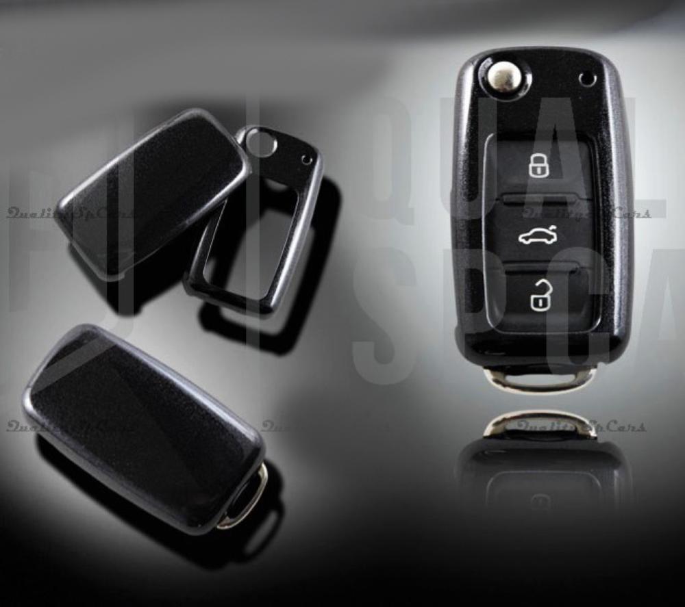 Rigid Schlüssel Fernbedienung Schutz Hülle Schwarz für VW MULTIVAN T5-T6  Gehäuse aus Thermischer Abs