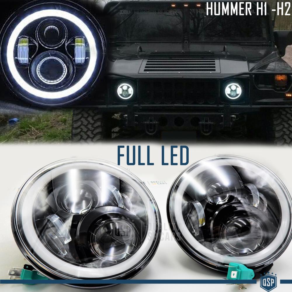 7 LED Scheinwerfer mit EG Zulassung - US CARS und HUMMER Online Shop