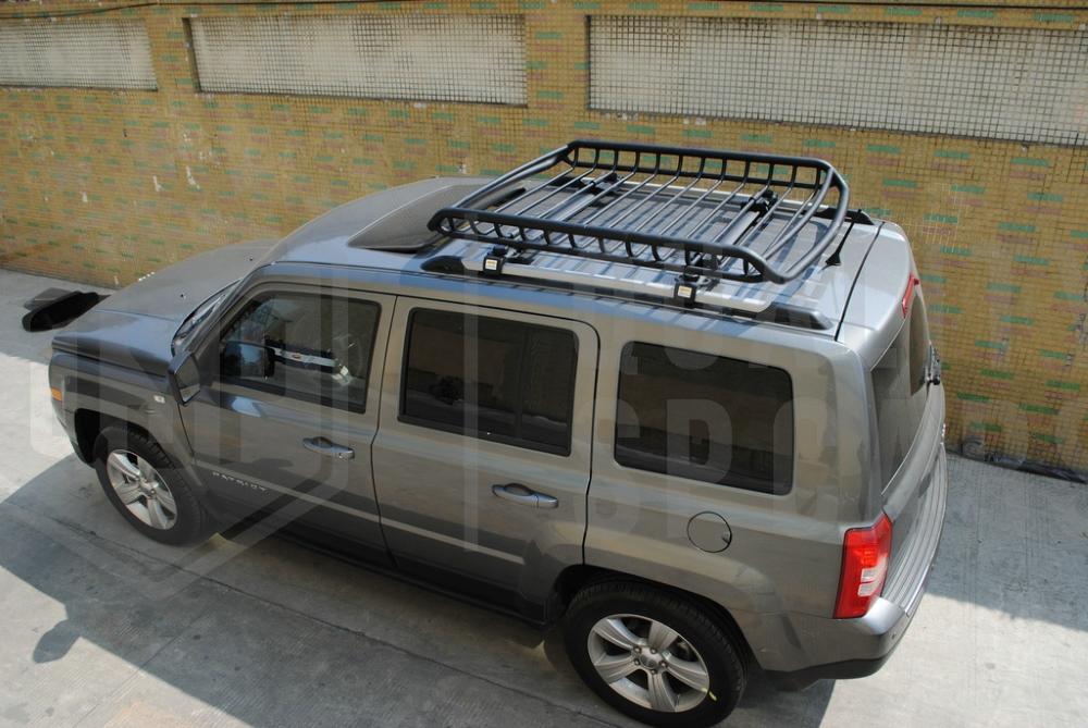 Car Roof Rack Basket Tray FOR SMART Cars | Off Road Black STEEL Luggage  CARRIER