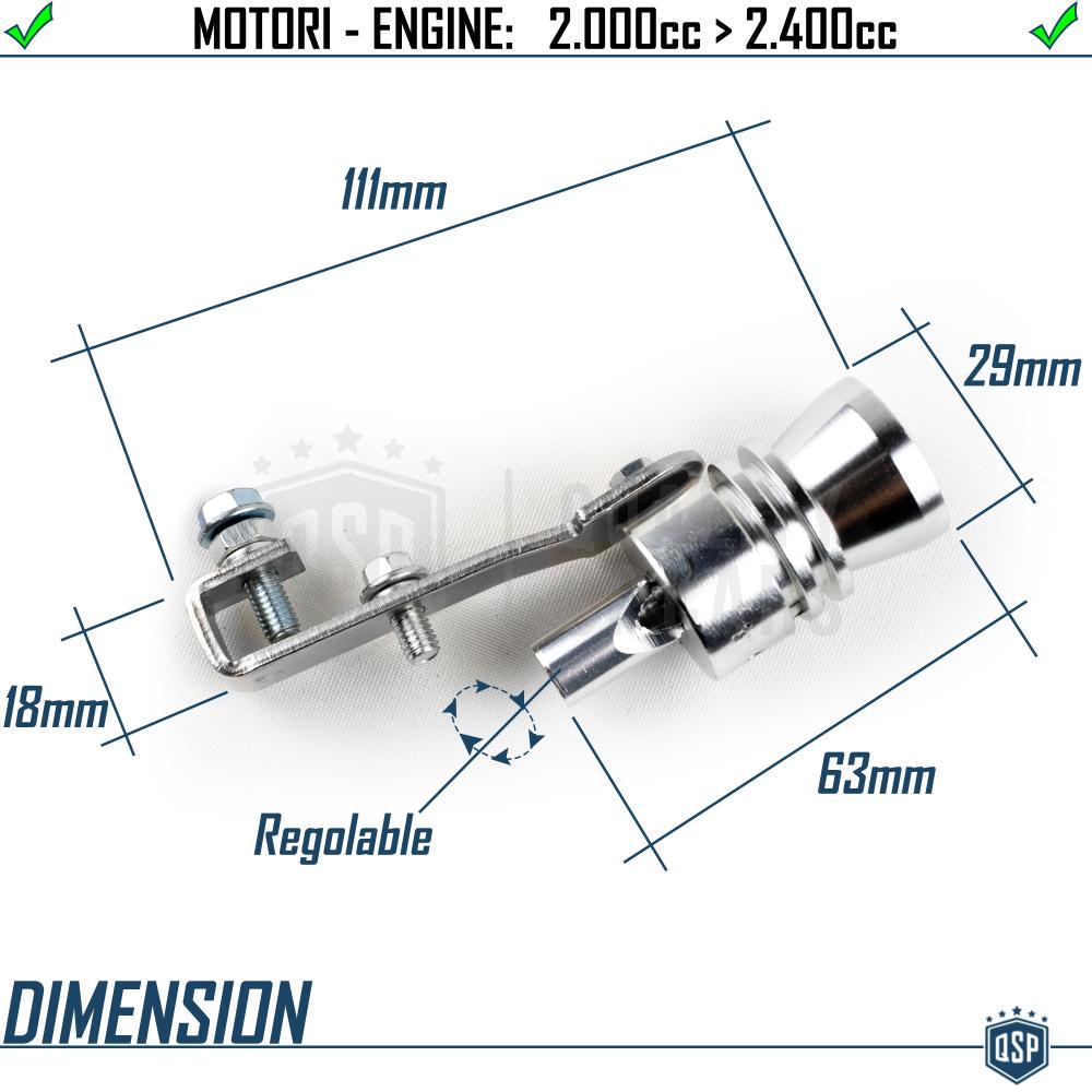Universal Auto Turbo Sound Whistle Simulator Sound Pipe Auto LKW Auspuff  Schalldämpferrohr Zh52