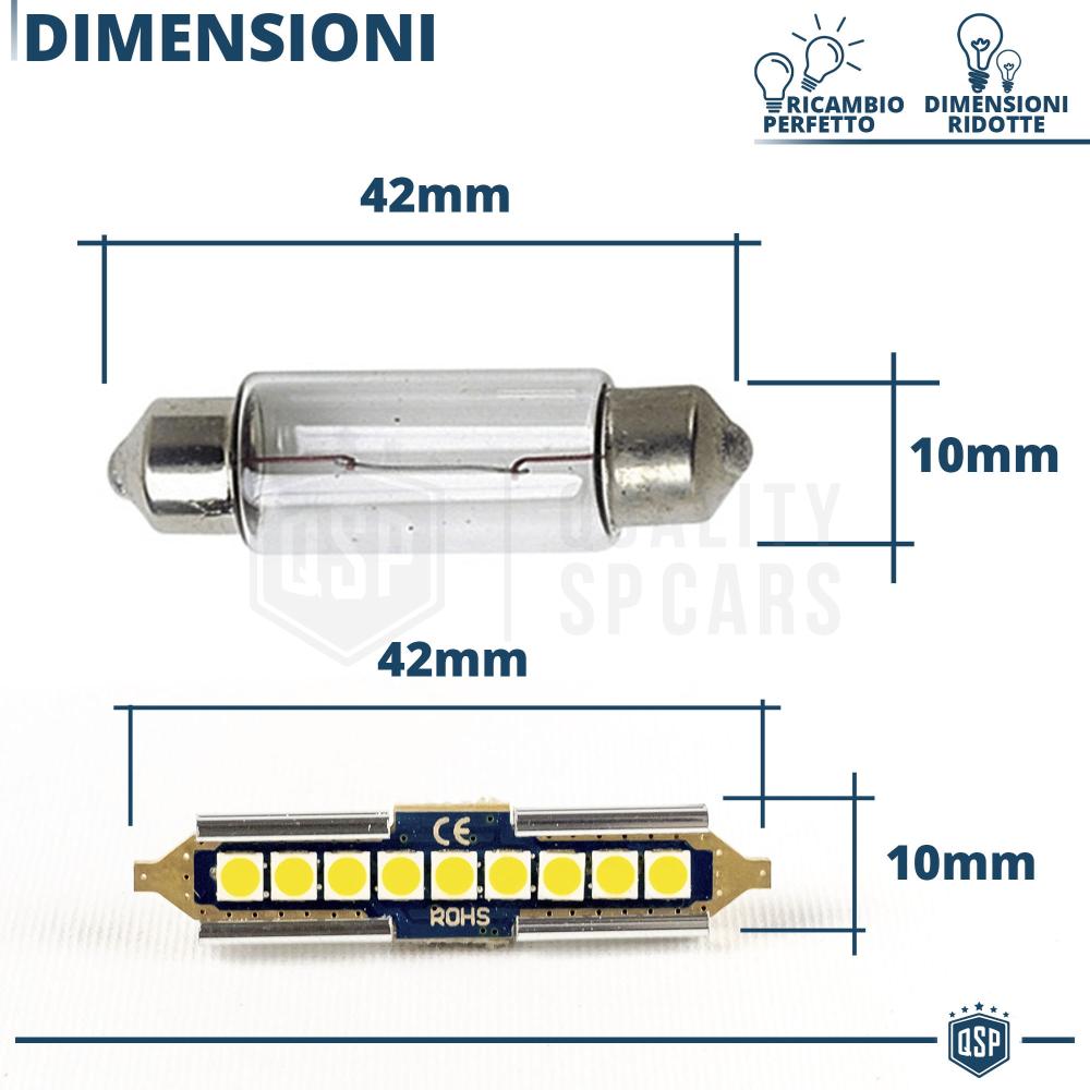 HM LED-Soffitte SV8.5, C5W, 2W, 41/42mm