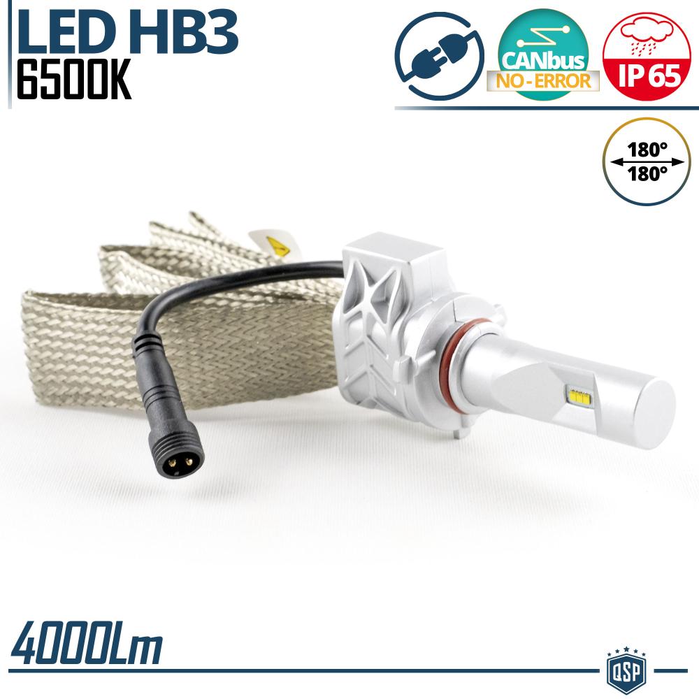 1 LED HB3 Bulb CANbus Professional, Conversion from Halogen HB3 to LED