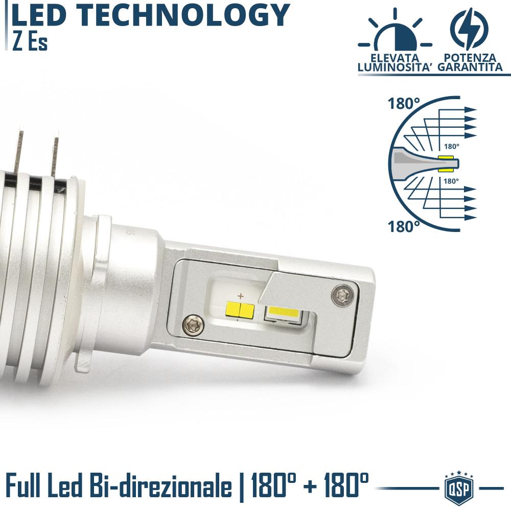 kit Ampoules H15 LED HP - Éclairage Blanc Pur - Port Offert !