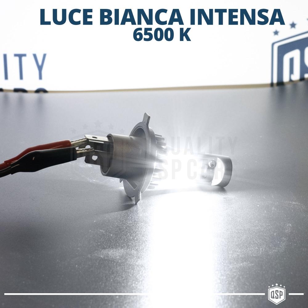 1x Lampada Full LED H4, Luce Potente Bianco Ghiaccio 6500K 4000LM