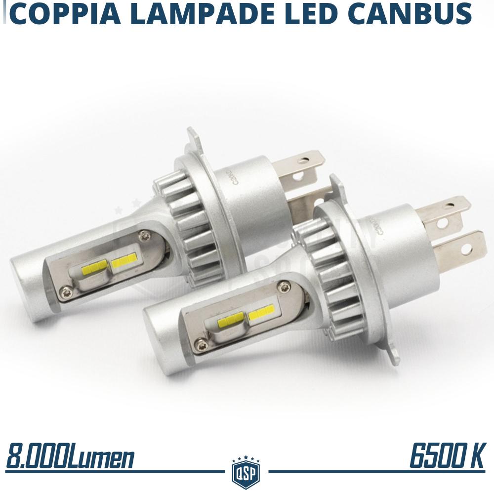 Lampade LED H4 Per HYUNDAI i20 Luci Anabbaglianti + Abbaglianti 6500K