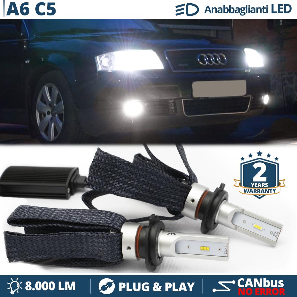Satz Glühbirnen LED Für Beleuchtung Innenraum Weiß Audi A6 C5