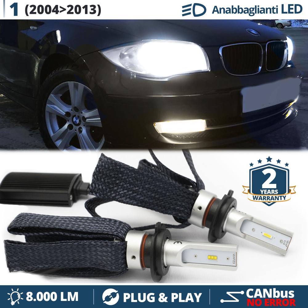 Kit LED H7 para BMW Serie 1 E87-E81-E82-E88 Luces de Cruce CANbus