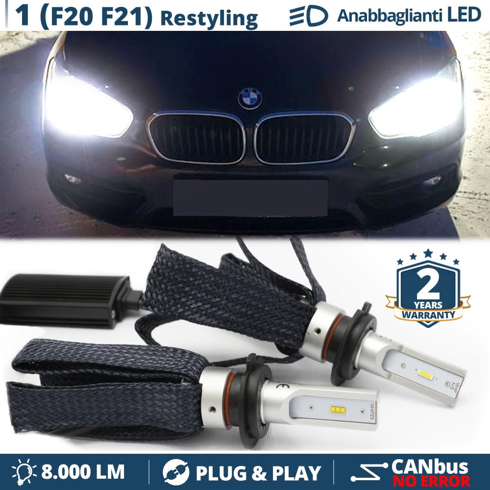 Kit LED H7 CANbus per BMW Serie 1 F20 F21 Restyling Luci Anabbaglianti