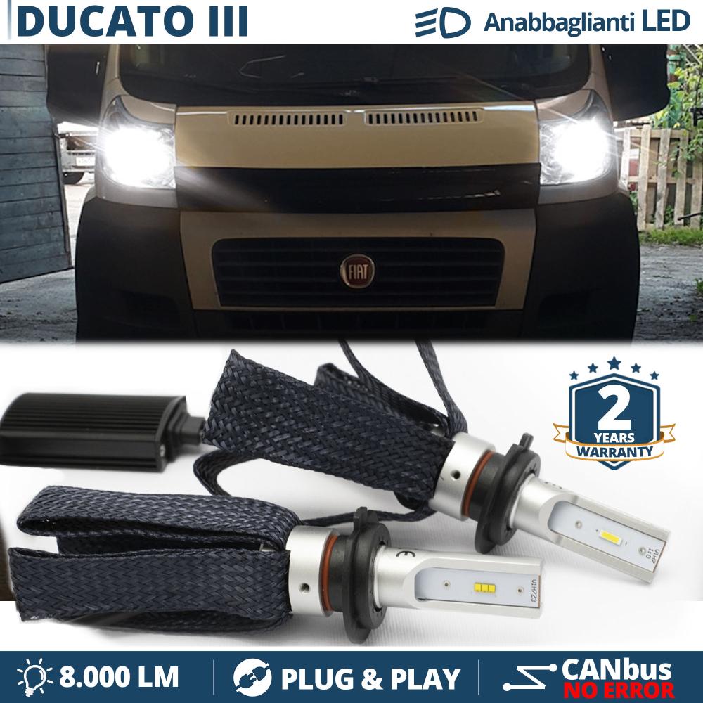 H7 LED Kit für Fiat Ducato 3 Abblendlicht CANbus Birnen
