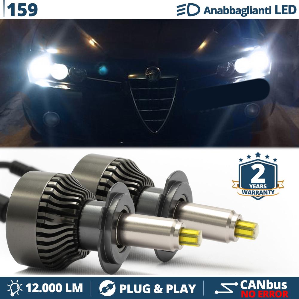2 x Ampoule LED Veilleuse Canbus W5W Feux position pour Alfa Romeo 159