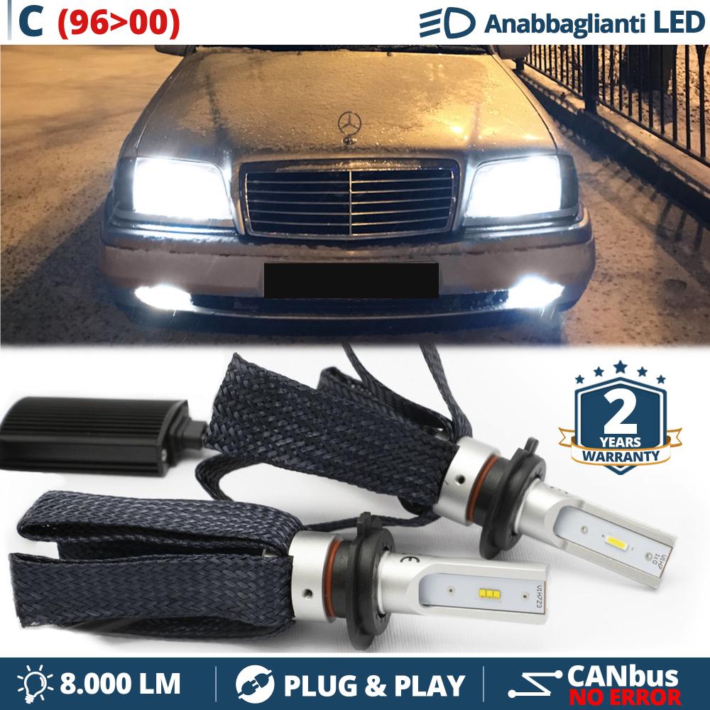 Headlight Bulbs Globes H7 x 2 for Mercedes Benz C-Class W202 Sedan C 200