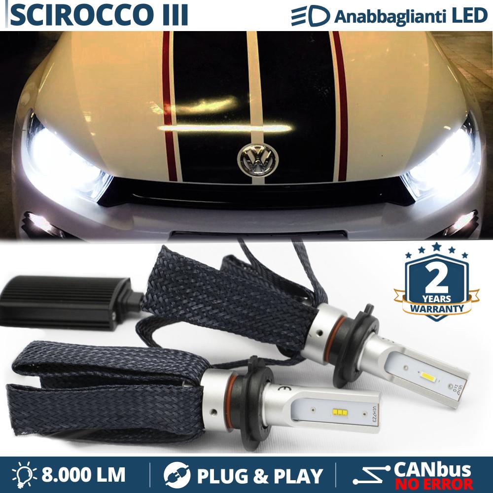 Scirocco 3 (2008 - 2017) LED-Adapter – H7-LED-Lampenfassungen