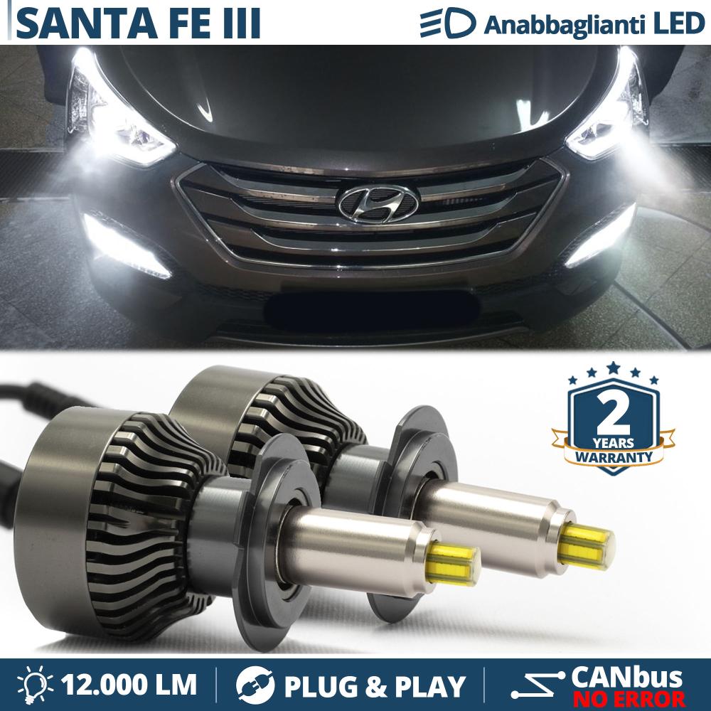 H7 LED Kit für Hyundai SANTA FE 3 Abblendlicht Linsenscheinwerfer