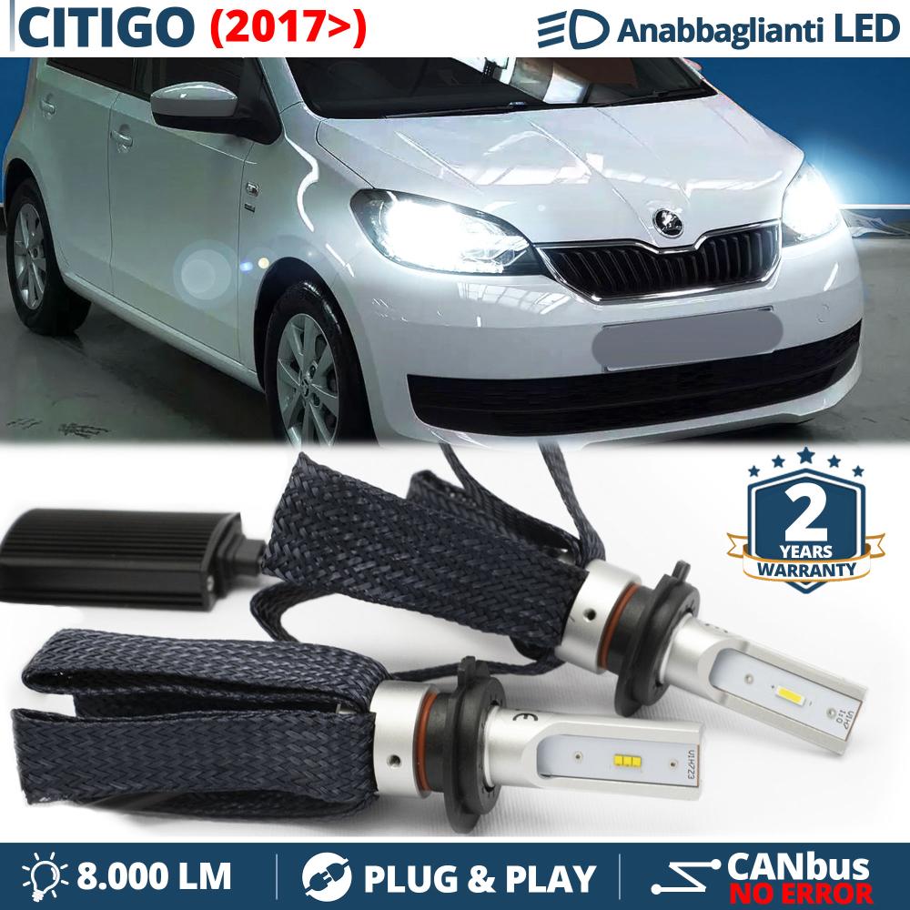 H7 LED Kit for Skoda CITIGO Facelift Low Beam CANbus Bulbs