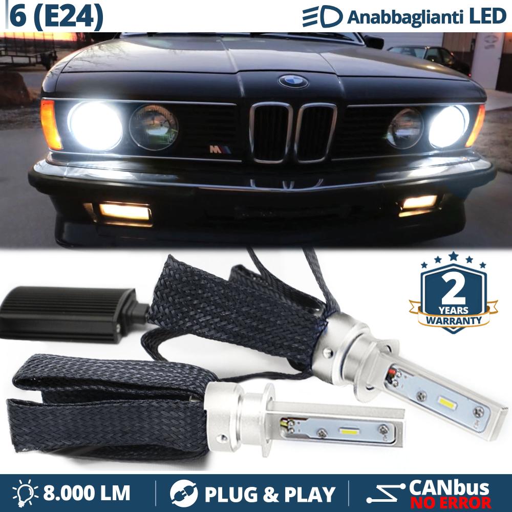 beest professioneel Zich verzetten tegen LED Kit H1 für BMW 6ER E24 Abblendlicht | LED Lampen 6500K 8000LM | CANbus,  Plug & Play