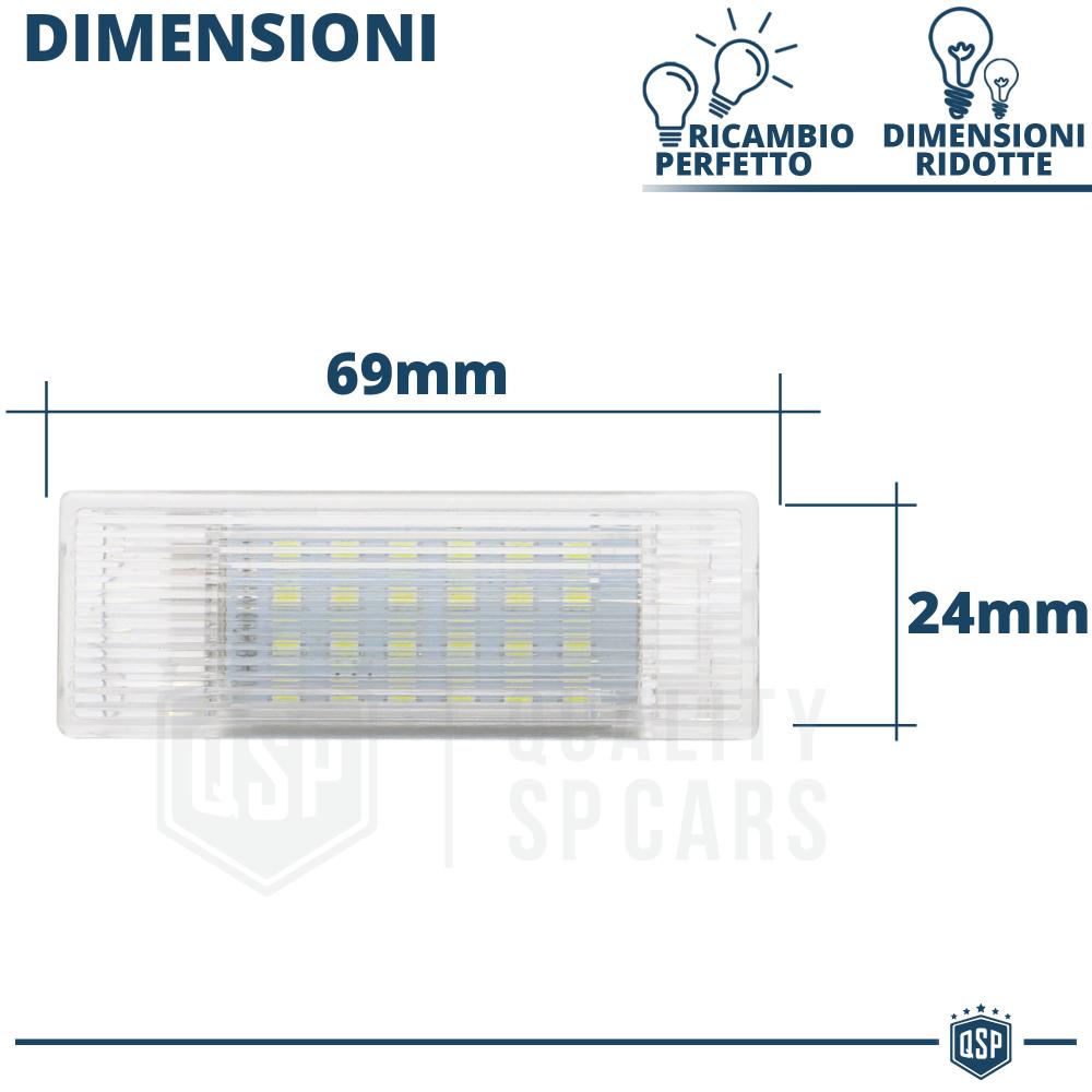 2 LED Fußraum Beleuchtung für BMW 3ER F30, F31