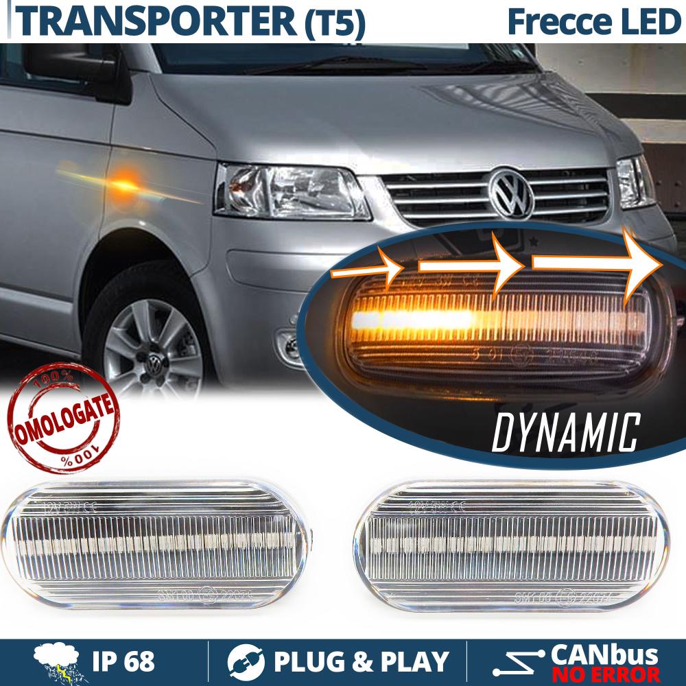 X2 Dynamischer LED Seitenblinker Sequeniell Für VW TRANSPORTER T5