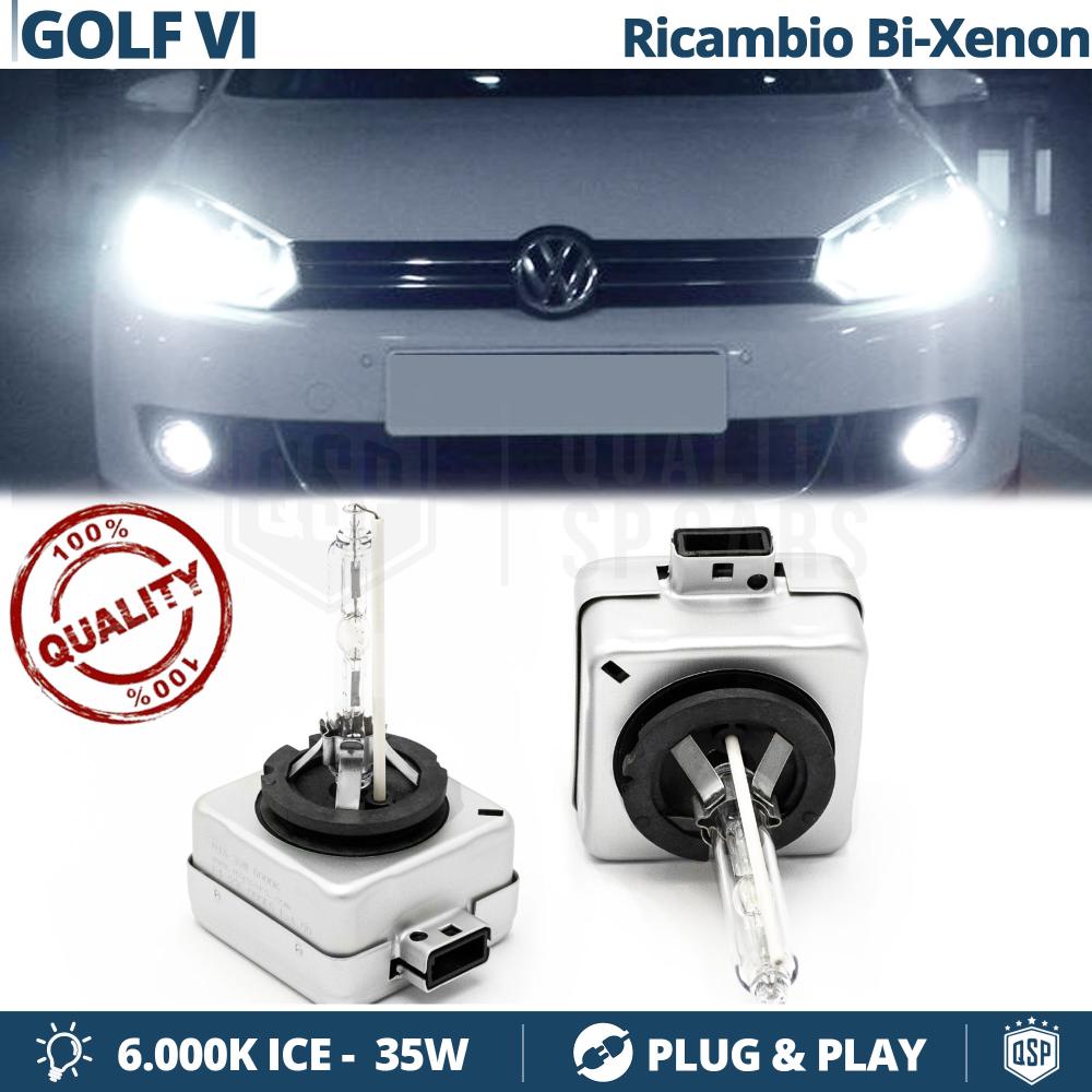 VW Golf 6 Bi Xenon LED Scheinwerfertausch und Lampenwechsel