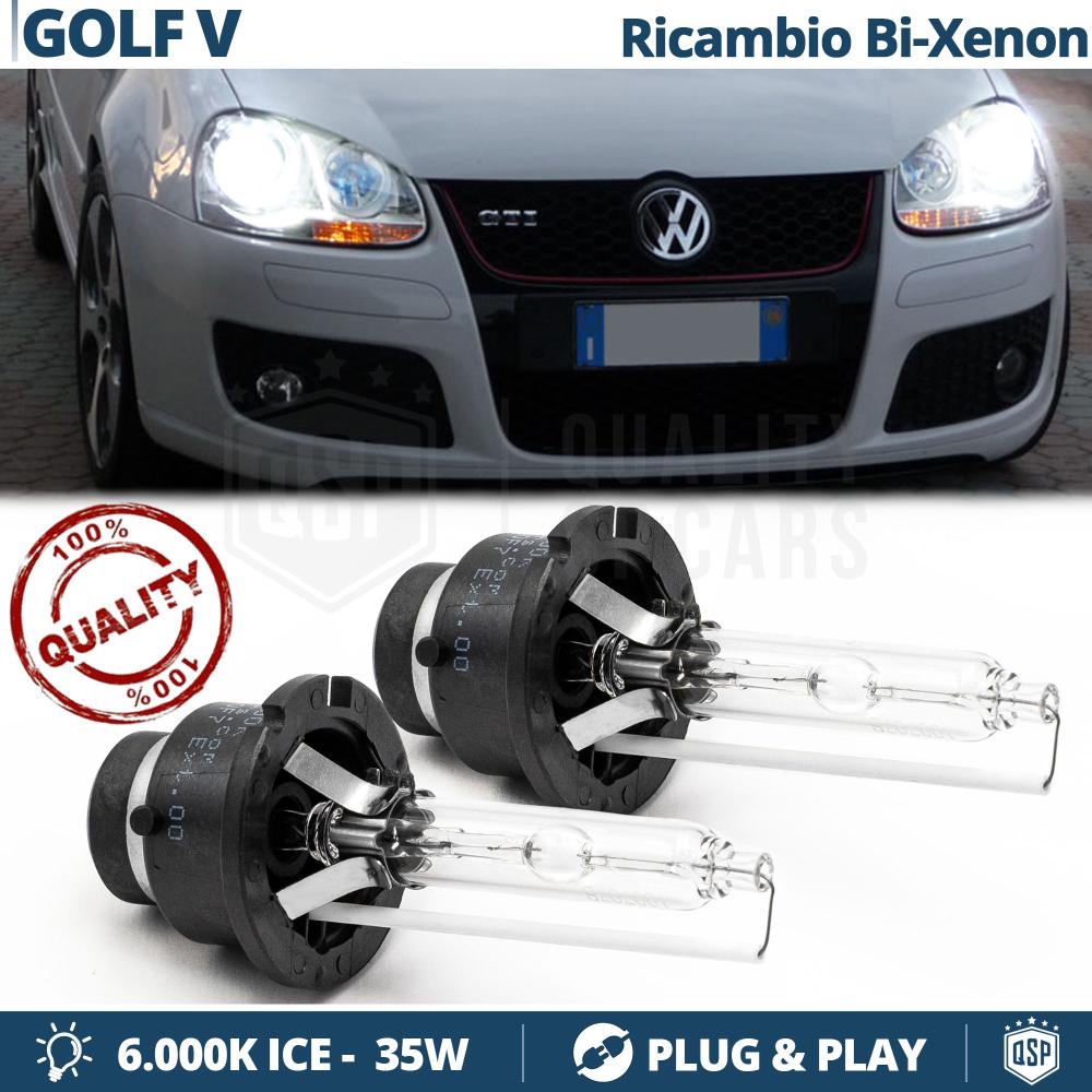 Scheinwerfer rechts Xenon (D2S+H7) Volkswagen Golf 5 - Autoteileinfarbe