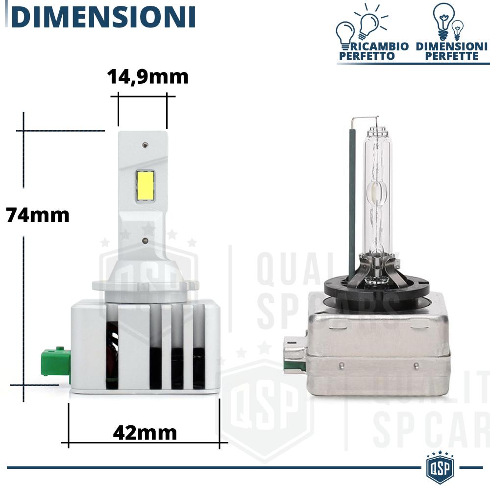 1 Ampoule LED D1S, Conversion de Xenon HID à LED