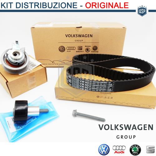 Kit Distribuzione ORIGINALE Volkswagen Audi Seat Skoda, Ricambio Originale 036198119C