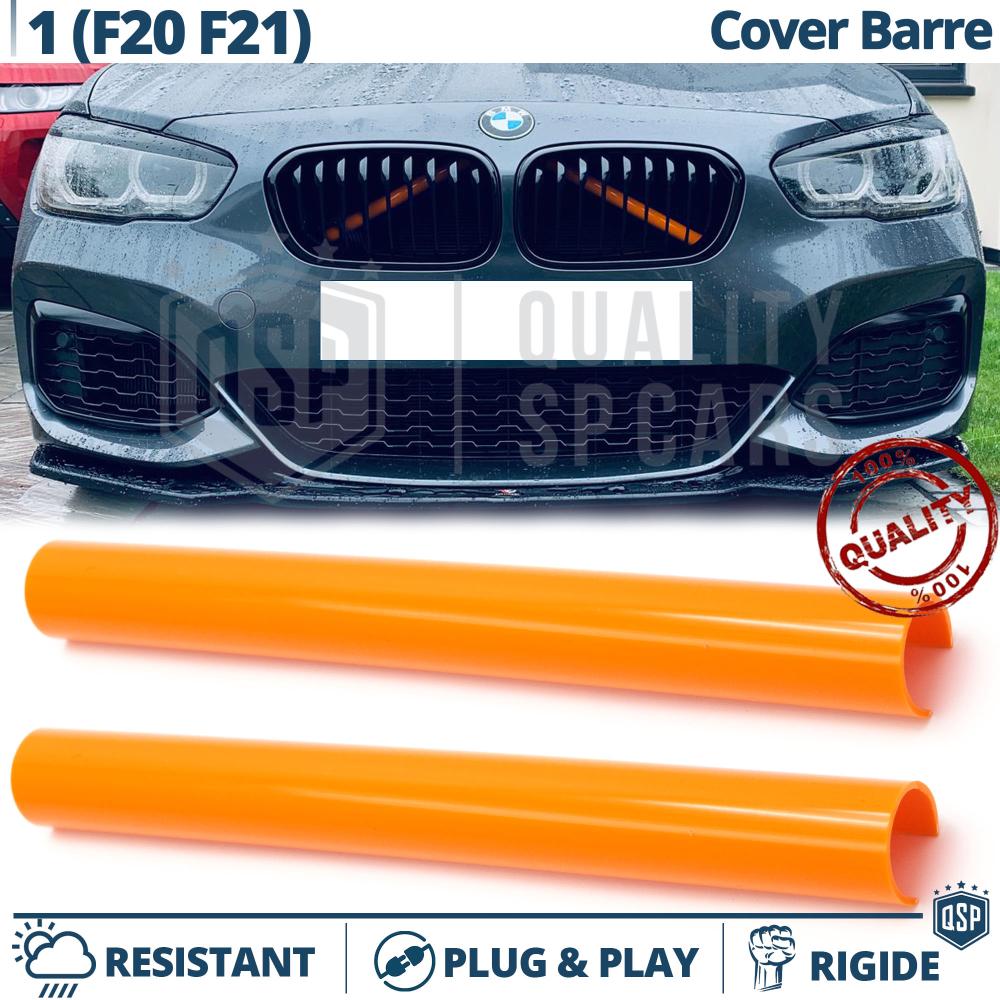 Orange Kühlergrill Zierleisten Rohr Streifen für BMW 1ER F20 F21