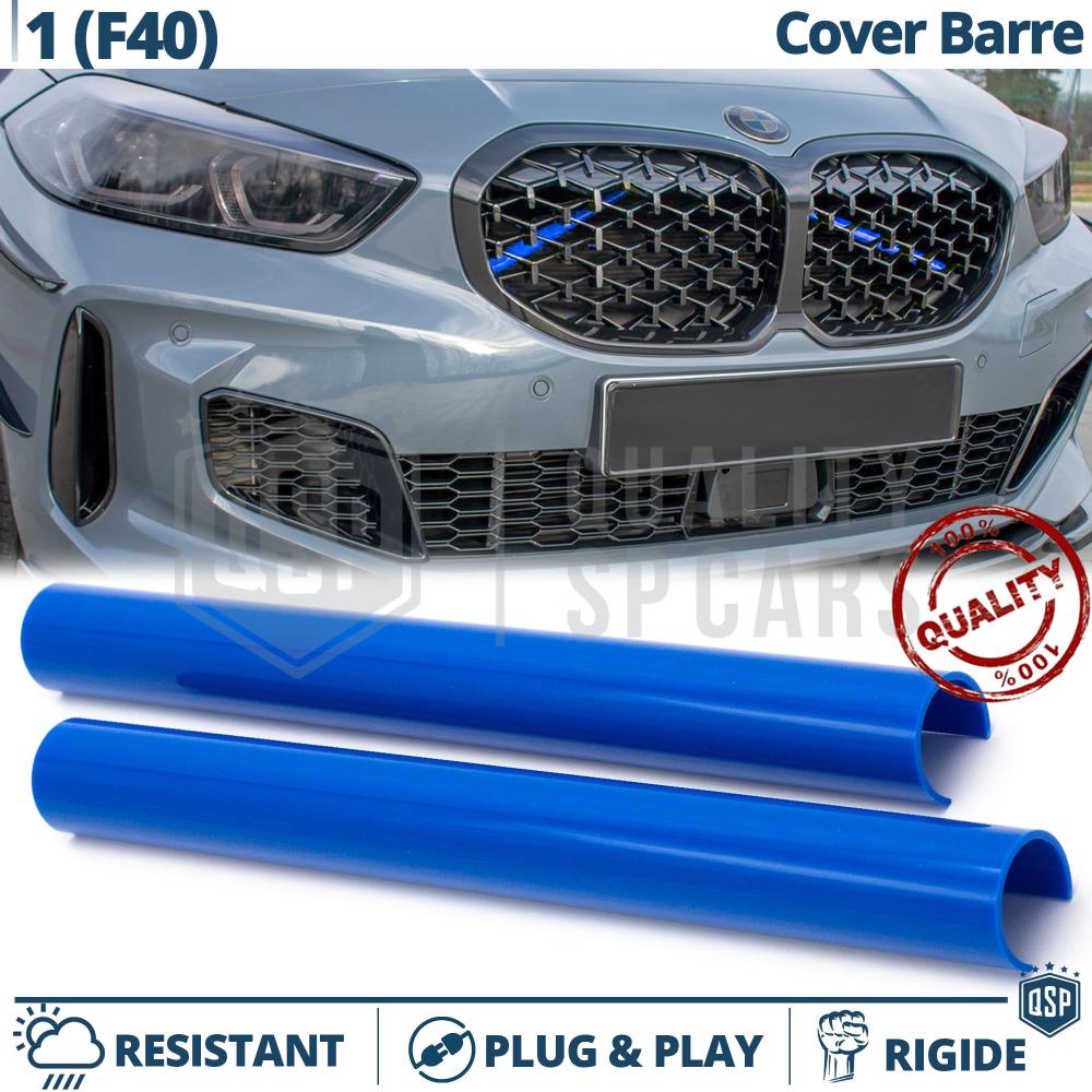 Blue Crash Bar Covers for BMW 1 Series F40 Front Grill