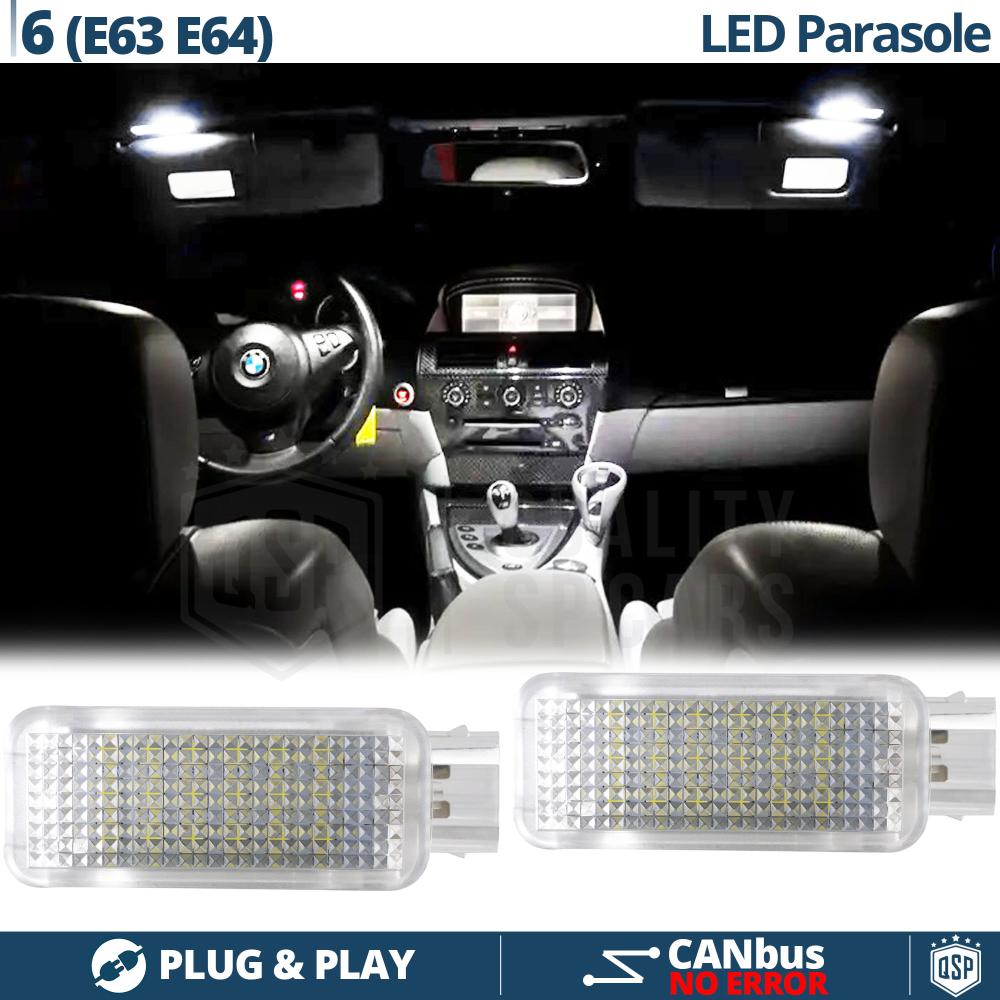 2 Éclairage LED de Pare-Soleil pour BMW Série 6 E63 E64