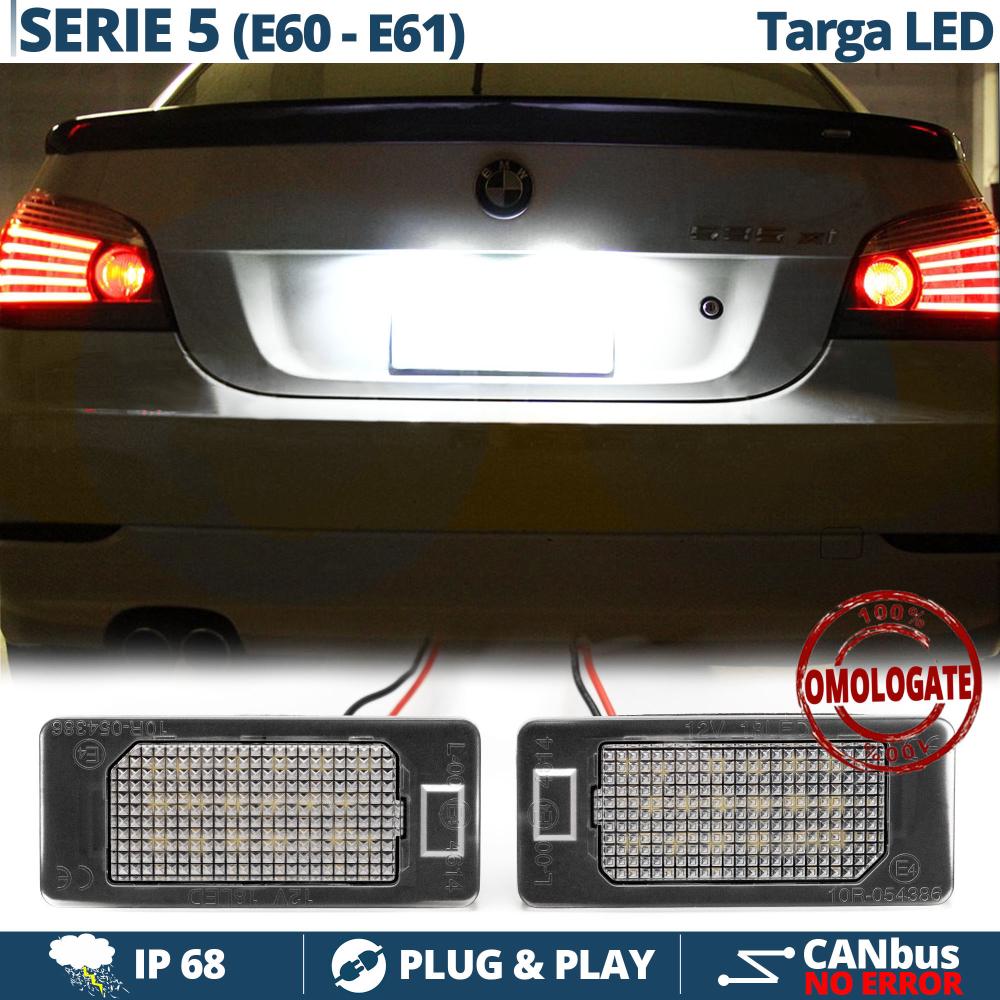 LIGHTWORLD24 LED Kennzeichenbeleuchtung Glühbirnen Nummernschildbeleuchtung  SMD mit CanBus Fehlerfrei 6000K Kompatibel mit BMW E63 E64 E81 E87 E86 Mini  R55 R60 R61 2 Stück : : Auto & Motorrad