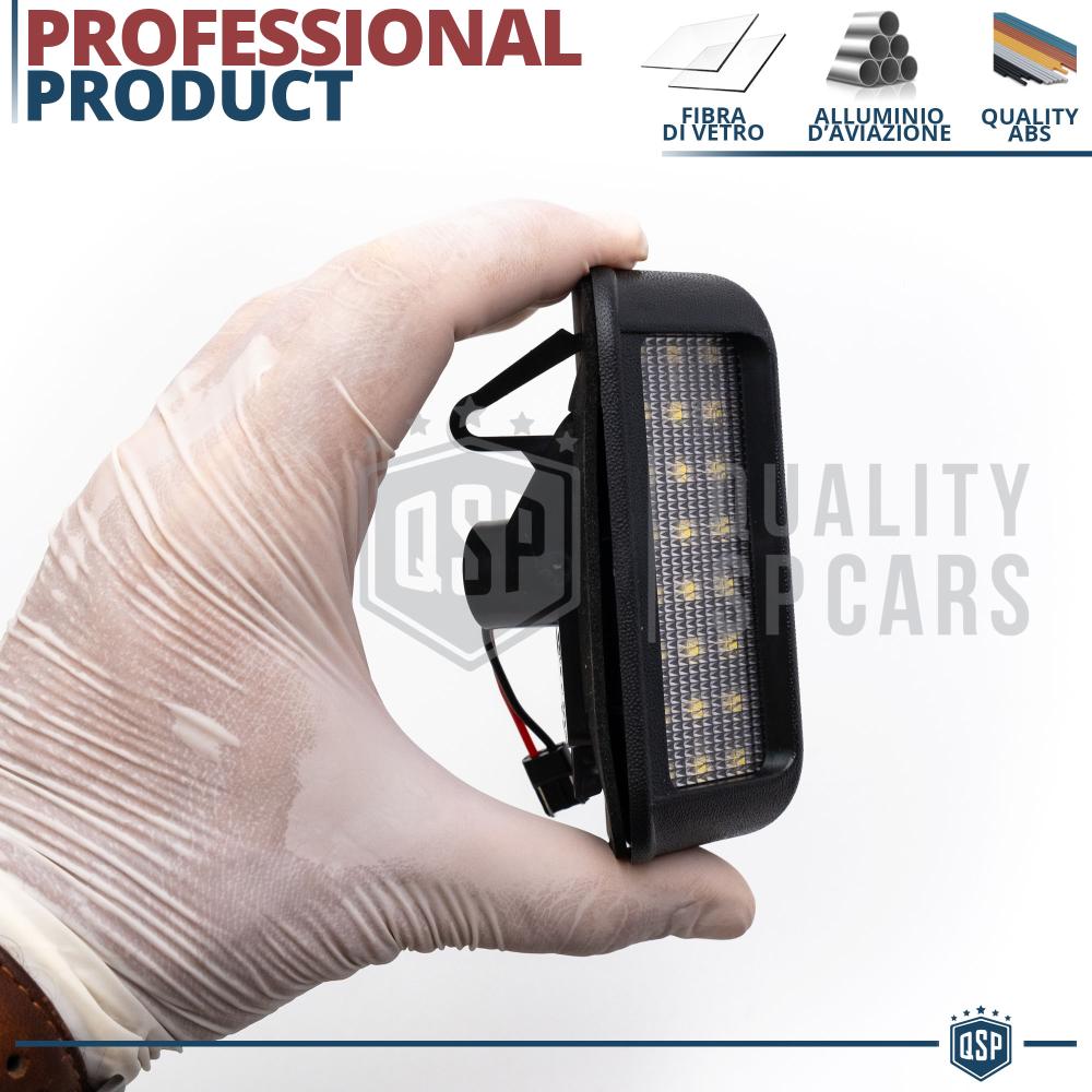 Éclairage Plaque Immatriculation LED pour Peugeot PARTNER 3 Van