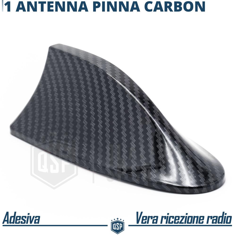 Antenne de toit de voiture en Fiber de carbone, aileron de requin, pour  Volkswagen Polo Golf 3 4 5 6 7 GTI Ti - Cdiscount Auto