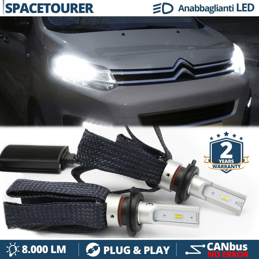 Pack Bombillas LED H7 Citroën C4 Spacetourer (2018 - 2022) - Kit LED –  Donicars