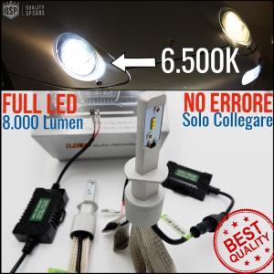 FULL LED H1 CANBUS LAMPEN ABBLENDLICHT FÜR PORSCHE 911-993 WEIß EIS, 6500K 8000LM KUPFERDISSIPATOR