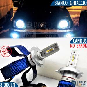 Lampade LED H4 per SUZUKI JIMNY 3 98-18 Anabbaglianti + Abbaglianti CANbus | 6500K Bianco Ghiaccio