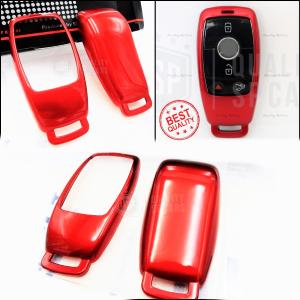 Red Hard Remote Key Cover for Mercedes GLC Class PROTECTOR Shell Case in Thermal Abs