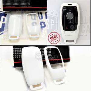 White Hard Remote Key Cover for Mercedes GLC Class PROTECTOR Shell Case in Thermal Abs