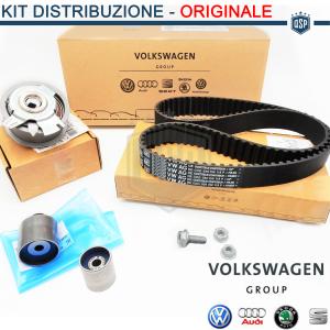 Kit Distribuzione ORIGINALE Audi A3 (8V) 1.6-2.0 TDI-TFSI 2014-2018, Ricambio Originale Audi