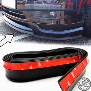 Adhesive SPOILER FOR FORD B C S MAX, Bumper Lip or Side Skirt in BLACK EPDM flexible