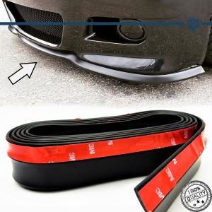 Adhesive Spoiler Compatible with ROVER Bumper Lip or Side Skirt Black Flexible