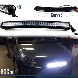 1 Curved Led Light Bar 6000K for Suzuki SUV Off-Road 83 CM Adjustable Spot Light