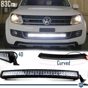 1 Arbeits Led 6000K Lichtleiste Kurve für Volkswagen SUV Off-Road 83 CM Einstellbarer Spot Licht