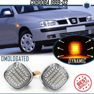 Dynamic LED side indicators black smoke indicators for Seat Ibiza 2 type 6K