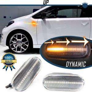 2 Sequential Dynamic LED Side Markers for VW UP (2011>) | E-Approved, Canbus No Error