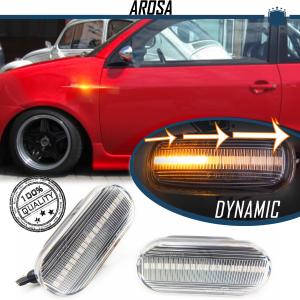 2 Sequential Dynamic LED Side Markers for SEAT AROSA (97-04) | E-Approved, Canbus No Error