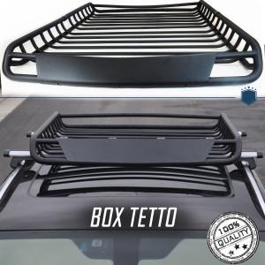 Car Roof Rack Basket Tray FOR FORD Cars | Off Road Black STEEL Luggage CARRIER