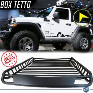 Car Roof Rack Basket Tray FOR JEEP WRANGLER | Off Road Black STEEL Luggage CARRIER