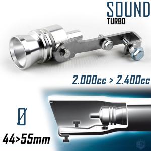 Sound Turbo Marmitta Auto Tuning | Simulatore Fischio Turbina | Valvola Per Scarico Ø 44-55mm